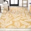 Tapis intérieur / extérieur jaune / crème Crossreagh Nevis-70302843
