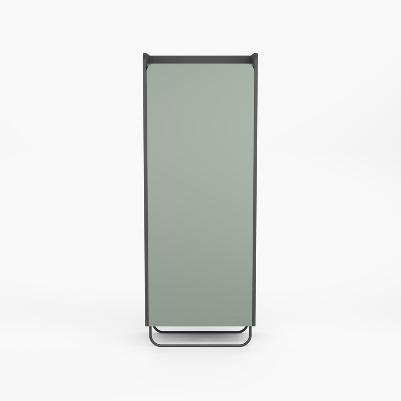 11 Pair Shoe Storage Cabinet, Green