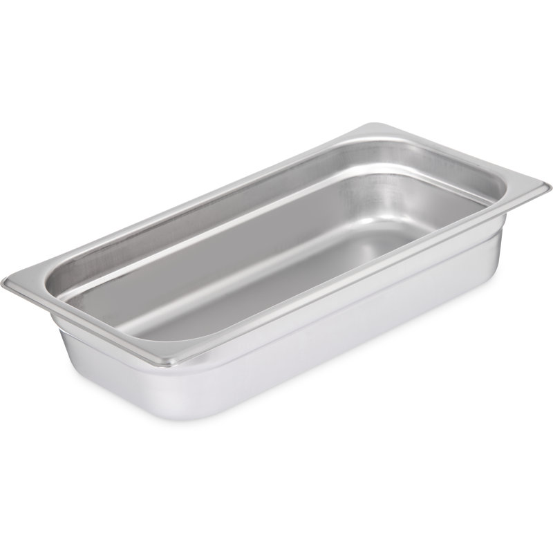 Carlisle Food Service Products DuraPan™ 1 gal. Rectangle Stainless Steel Food Storage Container