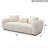Cancun Sofa , White