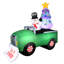 The Holiday Aisle® Christmas 8 Foot Inflatable Snowman In Snow Truck
