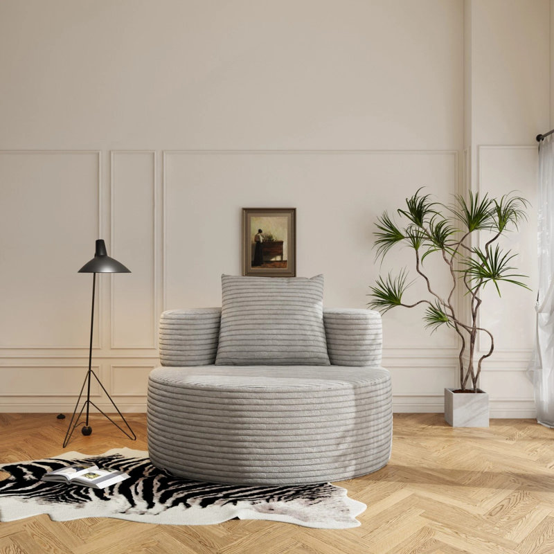 Fauteuil de sol, Gris
