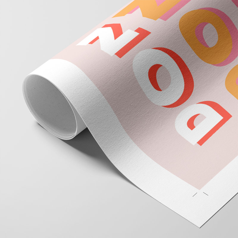 Donuts -Canvas Print Only - NOT FRAMED