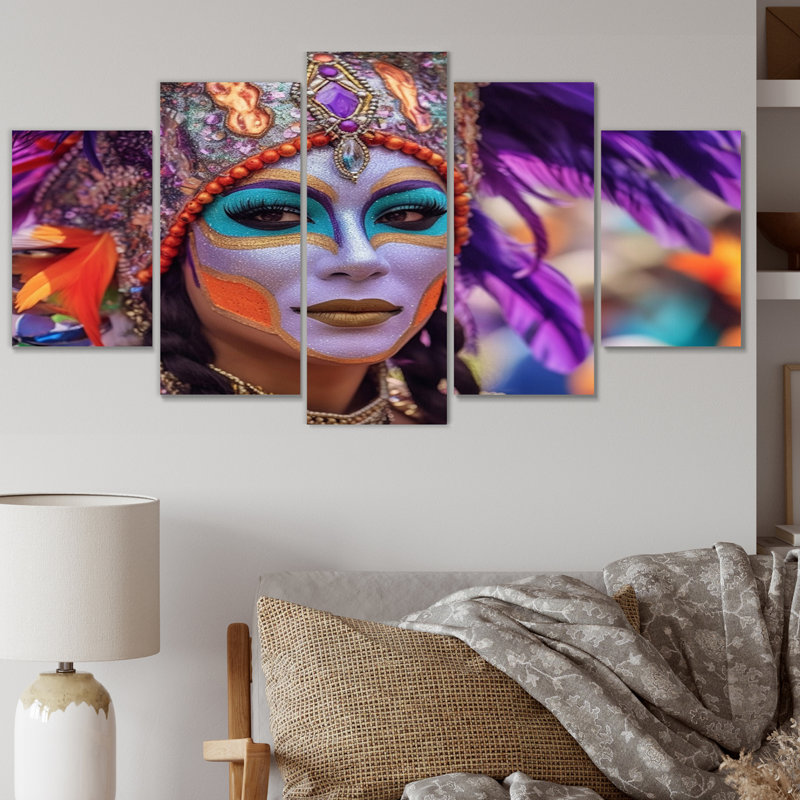 Otis - World Cultures Canvas Art Print - 5 Panels