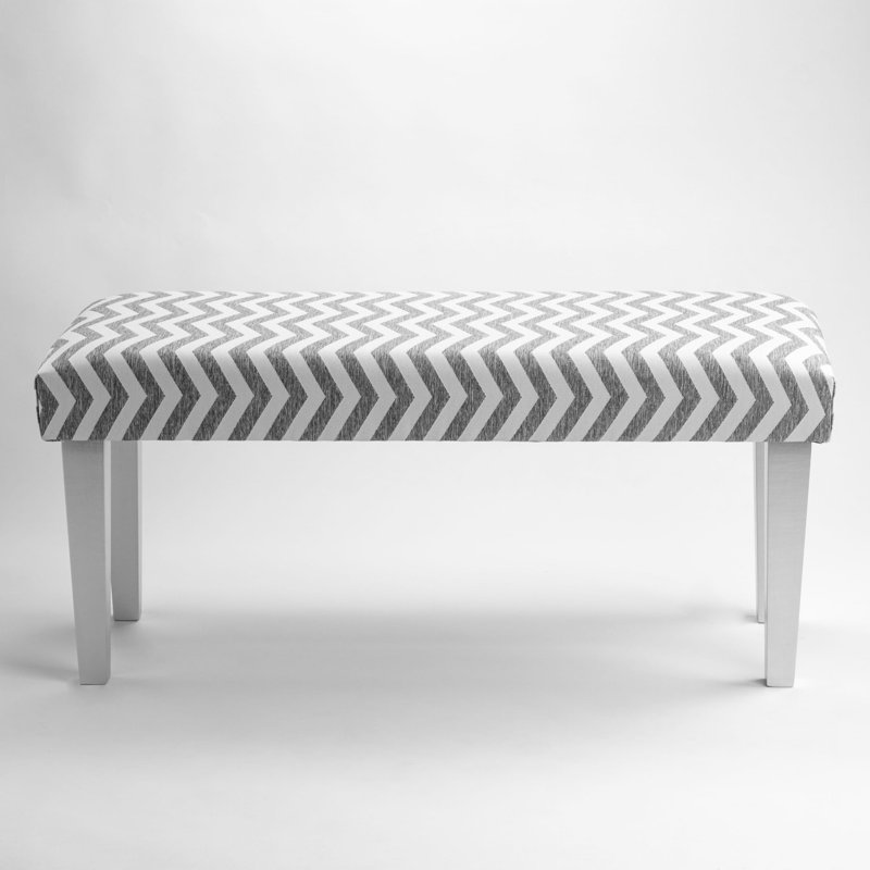 Rhineland Velvet Upholstered Bench, H40 x W100 x D30cm