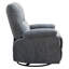 Fauteuil inclinable, canapé pivotant simple pivotant à 360 degrés, équipé d'un coussin et d'un dossier moelleux, fauteuil confortable, convient au fauteuil de salon