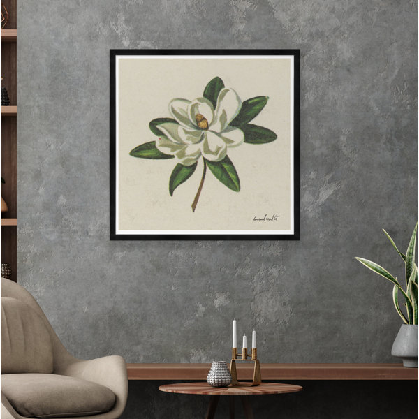 TK Home Magnolia Framed On Paper Print | Wayfair