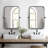 Orton Metal Wall Mirror with Adjustable Tilted Frame-2071946148-2071946149