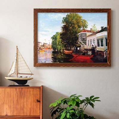 Zaan At Zaandam, 1871 02, reproduction d'art sur toile