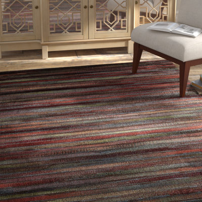 Earnestene Striped Indoor Rug