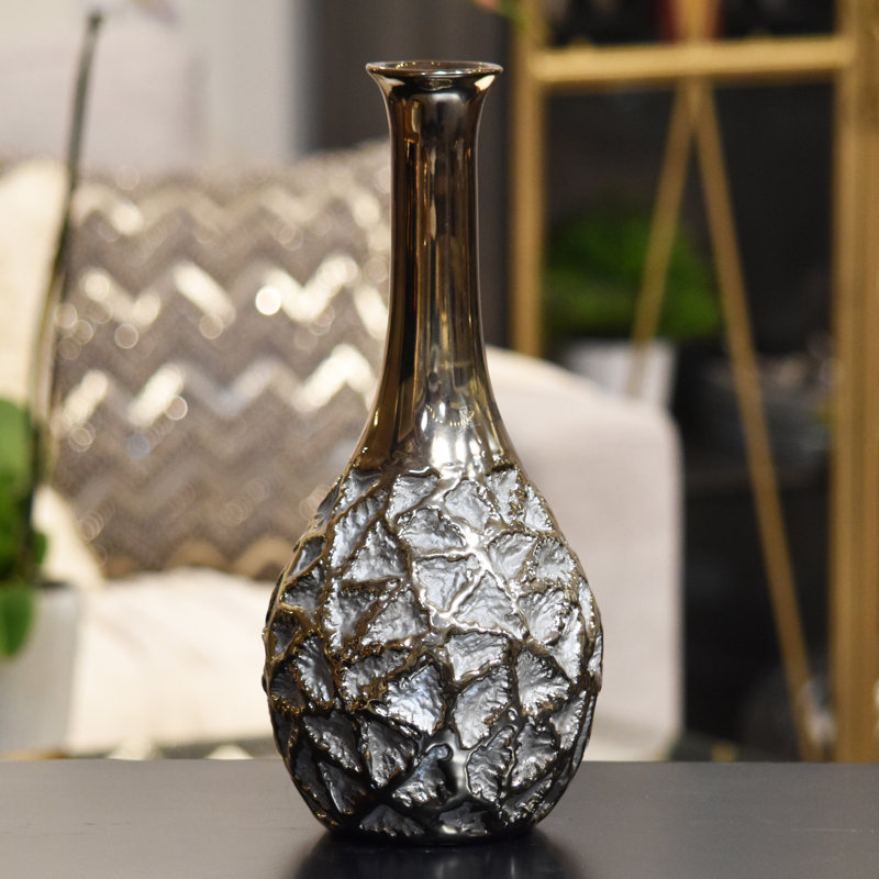 Vase de table Maris, H 14 po x l 7 po x P 7 po