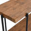 Console rectangulaire en bois manufacturé brun massif-742720543