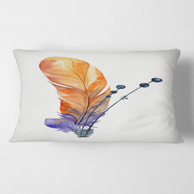 Housse de coussin rectangulaire avec insert