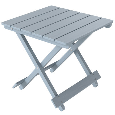 Rectangular Fir Folding Outdoor Coffee Table , cm W cm D