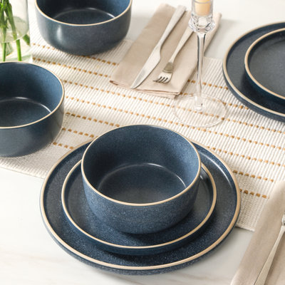Amber Stoneware Dinnerware Set