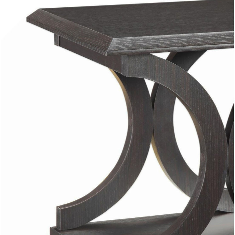 C-Shaped End Table