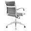 Fauteuil de direction à dossier moyen cannelé Modway Jive-30602576