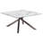 Eudora Square Sintered Stone Top Coffee Table Mirage White