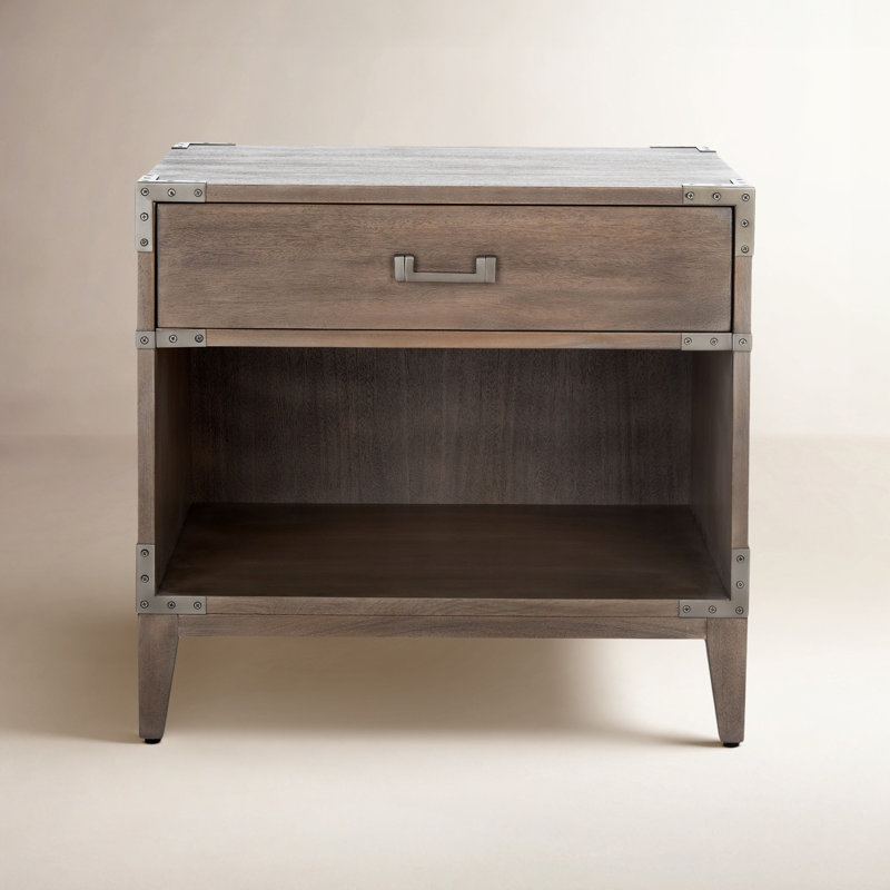 26'' W Nightstand, Ash Brown