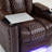Power Zero Gravity Recliner With Multifunctional Features - Storage Armrest, Cup Holder, Laptop Table, Phone Holder, Reading Light, LED, Infinite Position Recline For Living Room & Office, Recliner-1660697667