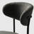 Bayville Faux Shearling Fabric Upholstered Side Chair With Metal Leg-121406657