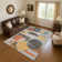 Premium Machine Washable Mehara AMF1695 Geometric Rug
