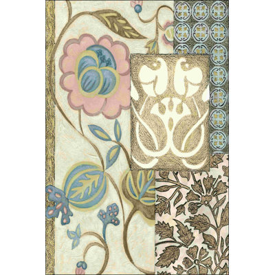 Nouveau Tapestry I by Chariklia Zarris - Wrapped Canvas Painting