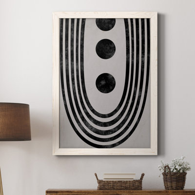 «Tubular Abstract II», peinture sur toile encadrée