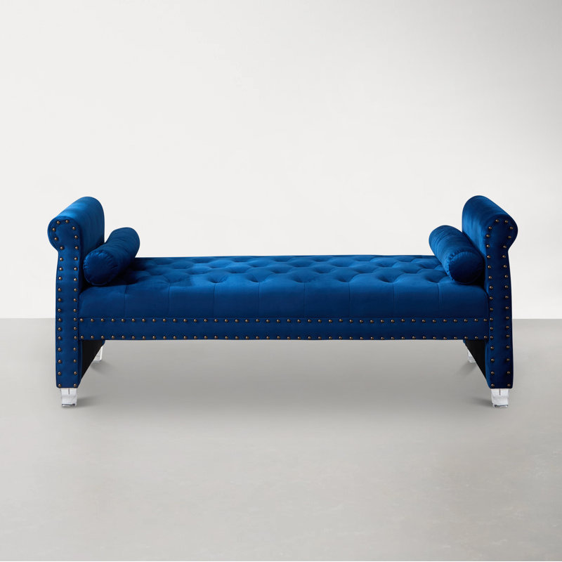 Banc Stephenie, Velours bleu marine