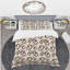 Ensemble de housse de couette de style mi-siècle, circulaire géométrique i-40701933