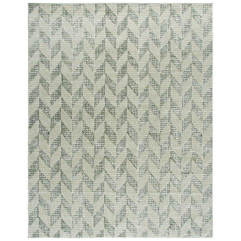Tapis géométrique Iturralde Performance, Rectangulaire 8 pi x 10 pi