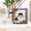 Cage en métal pour animaux Carlson-27272948