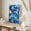 «Landscape and Nature Starry Night III», reproduction d'art moderne sans cadre-598328534