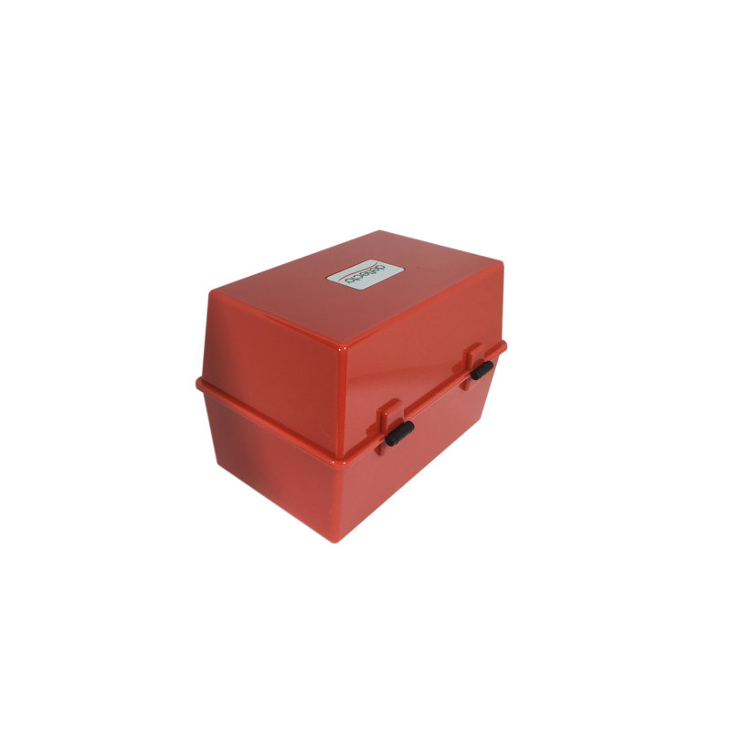 Plastic Paper Organiser, Red