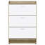Range-chaussures en bois d'ingénierie à 3 niveaux-1843332723