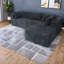 Canapé modulaire à compression profonde, canapé moderne en velours côtelé de 100 pouces pour la maison