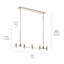 Lustre linéaire Torvee 5Lt-536764332