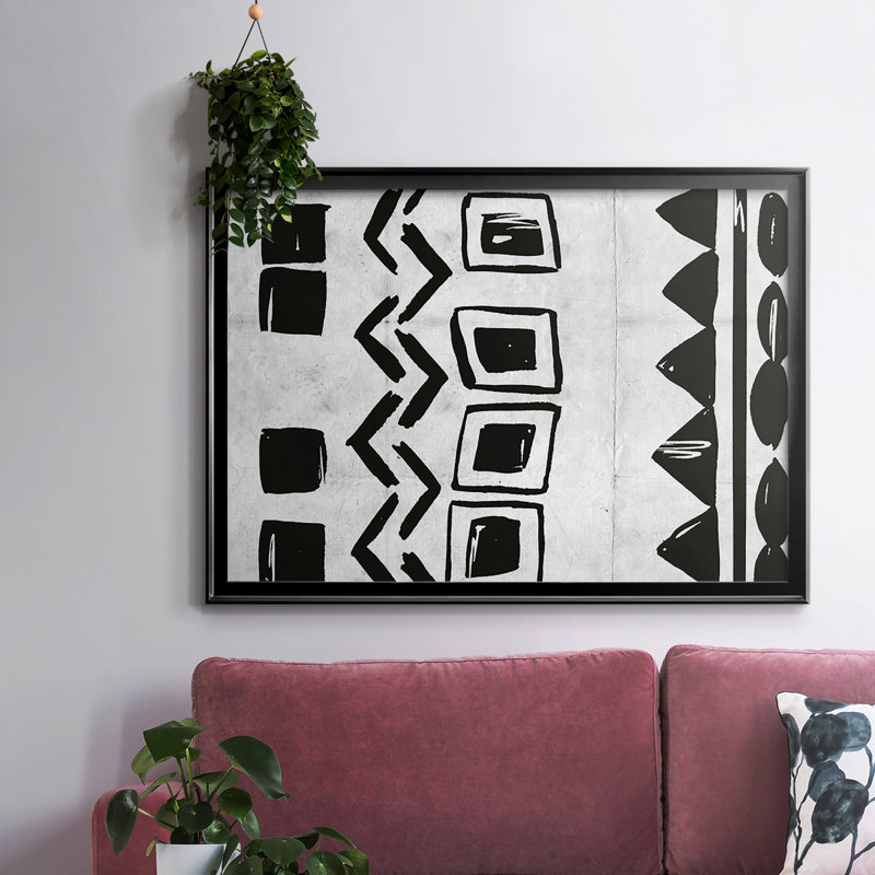 " Becoming One II ", Black, 44" H x 30" W x 1.5" D