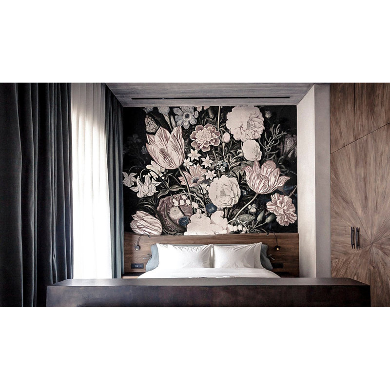 Brittannie 2.5m x 2.5m Matte Mural, 250 x 104cm