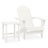 Harvel Fir Outdoor Adirondack Chair With Table-1445438675