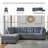 Ikumi Upholstered L-Shaped Sectional Left Hand Facing