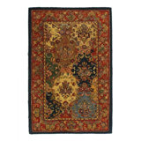 Jerud Oriental Area Rug in Gold