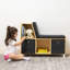 Coin-livre pour tout-petits Isabelle & Max ™ Dalton, naturel / noir / blanc / gris