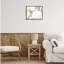 Cadre flottant colibri et jacinthe des bois, design par Stephanie Fielden-991163344-991163180