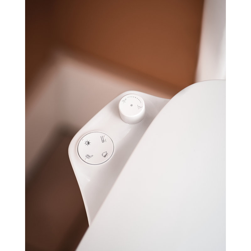 3-Series Electronic Bidet Toilet Seat in White