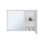 Milan Wall Medicine Cabinet, White
