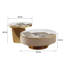 Ensemble de tables basses 31,5 po Modern