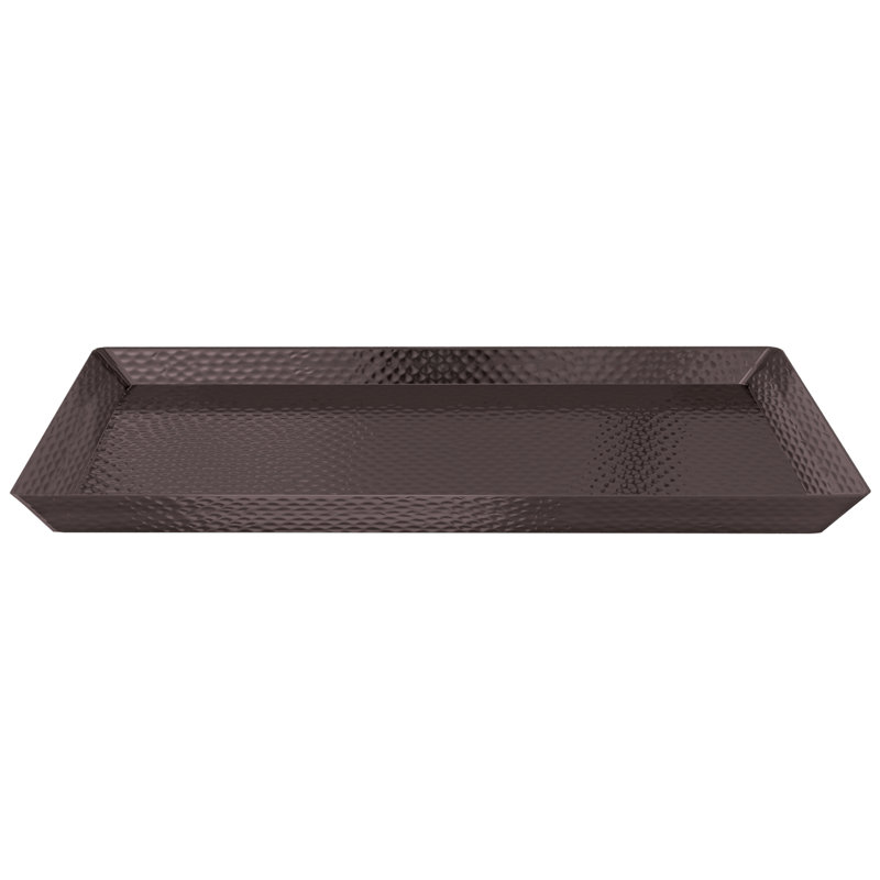 Metal Tray, 1" H x 12" W x 8" D