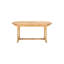 Oval Double Extendable Teak Dining Table