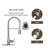Akicon Pull Down Kitchen Faucet-70944502